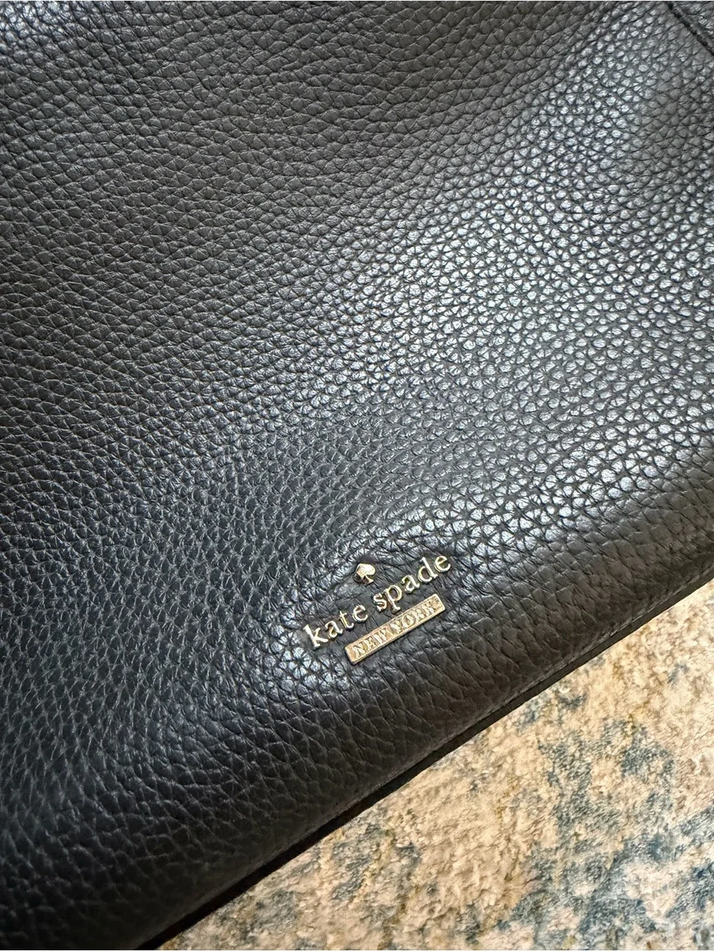kate spade textured leather